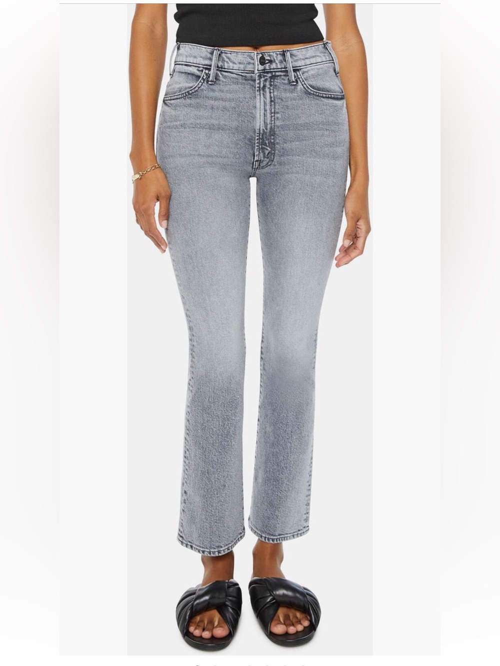 MOTHER The Hustler Ankle Flare Jeans Size 30
